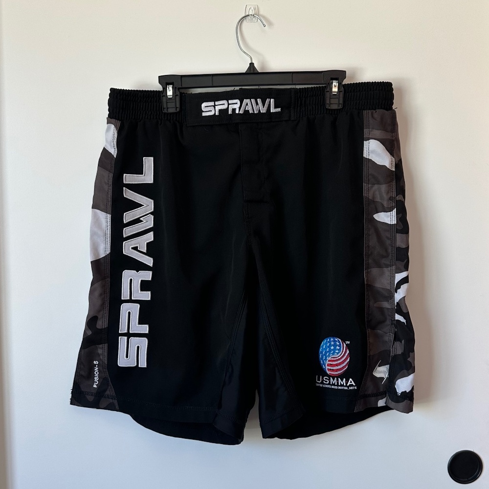 Sprawl Fusion-S MMA Jiu Jitsu Fight Shorts